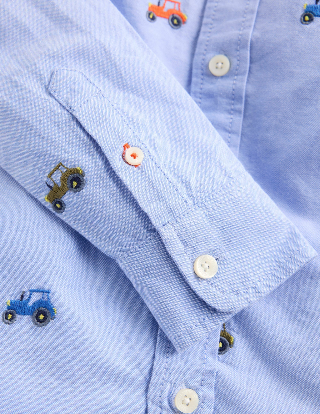 Embroidered Shirt-Oxford Tractors