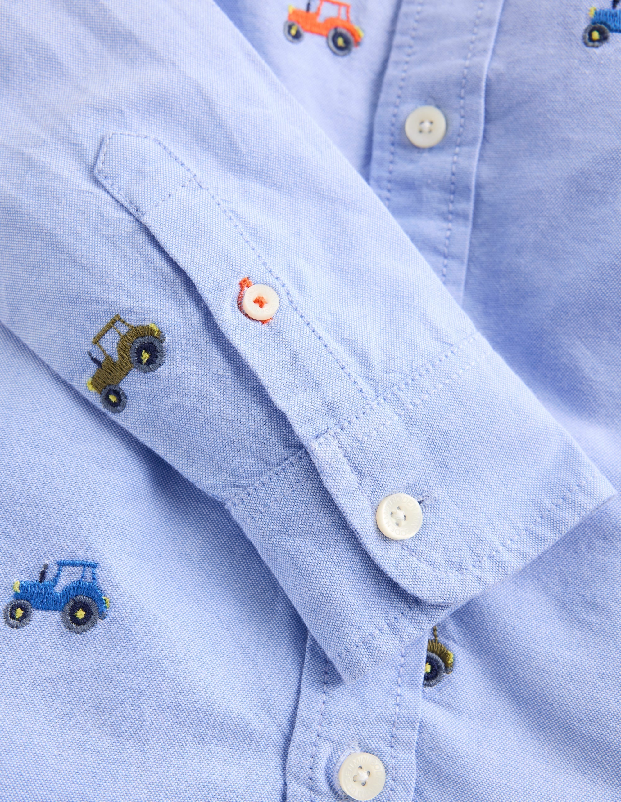 Embroidered Shirt-Oxford Tractors