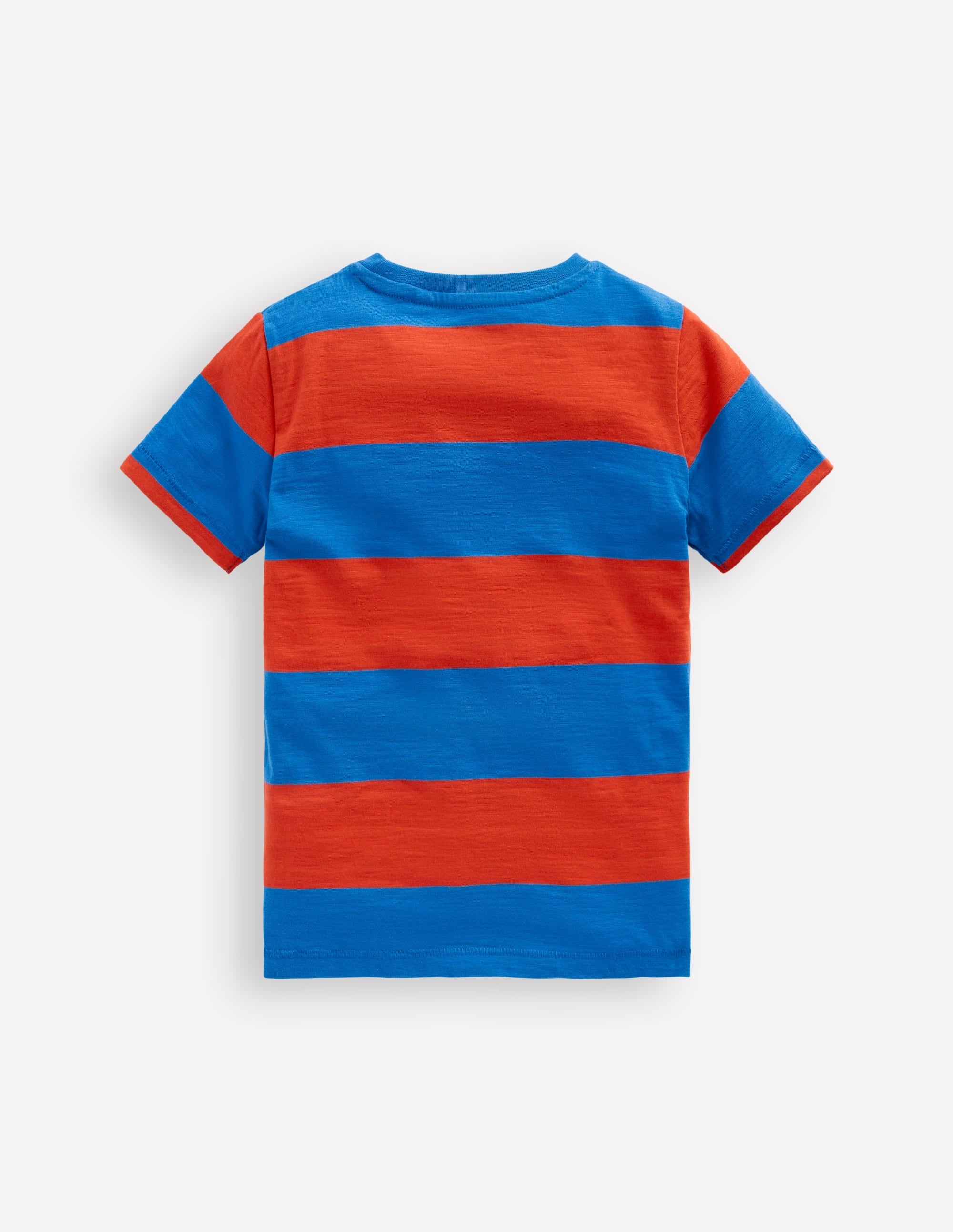 Everyday Short Sleeve T-Shirt-AURORA RED / DIRECTOIRE BLUE