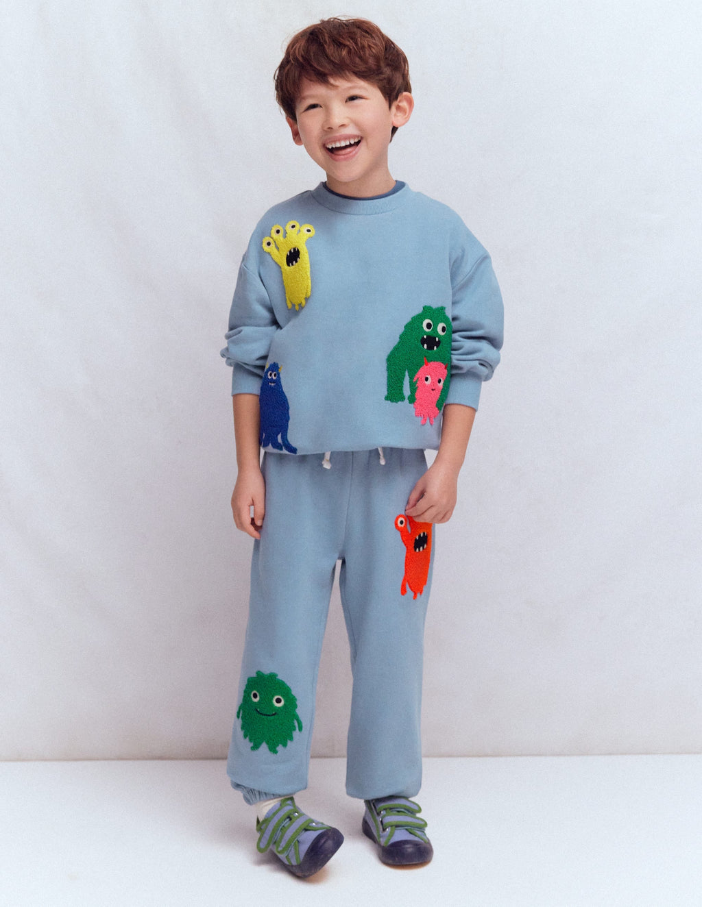 Fun Sweatshirt-Boucle Monster