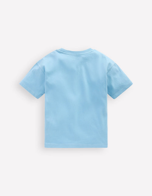 Badge T-Shirt-GLACIER LAKE Outer Space