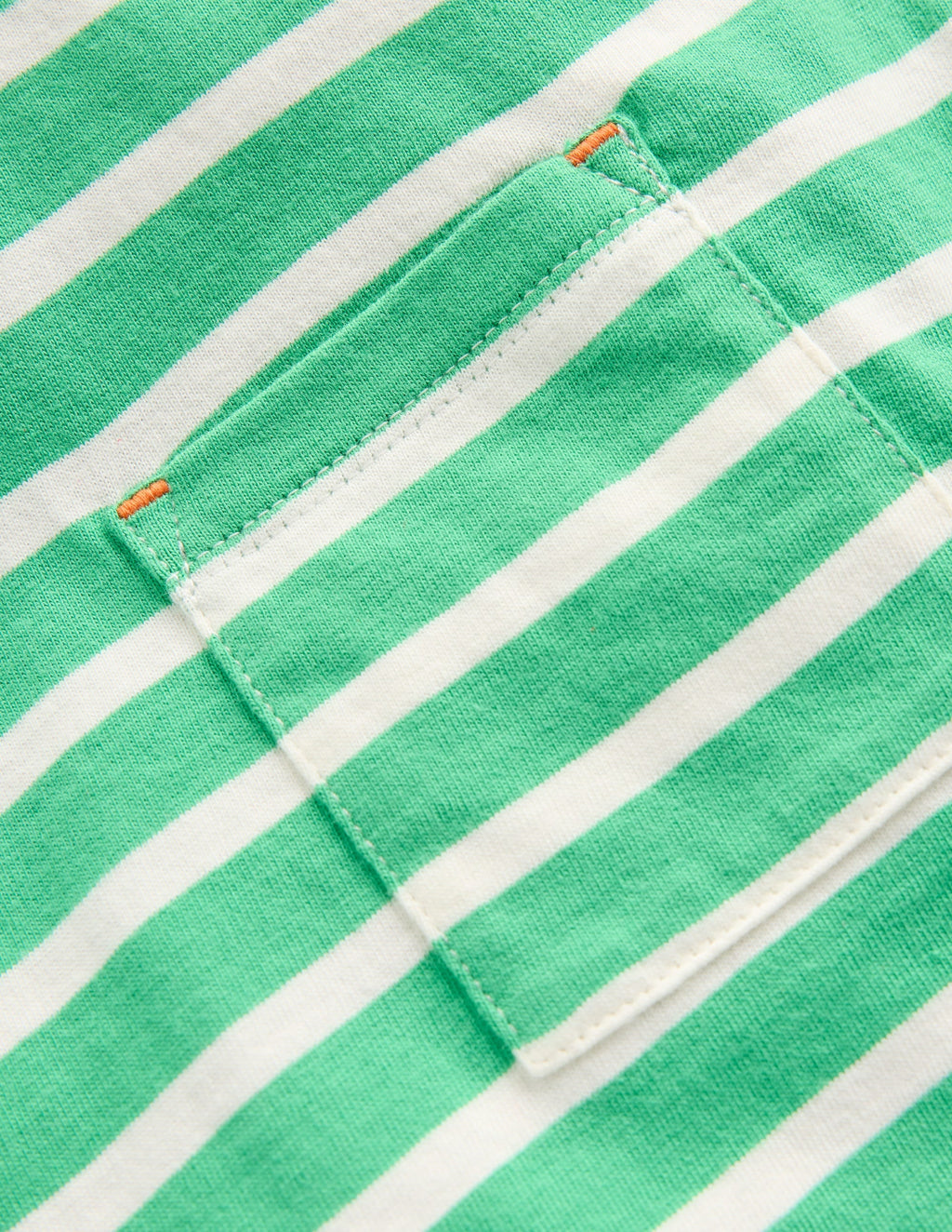 Double Layer T-shirt-Pea Green/Ivory